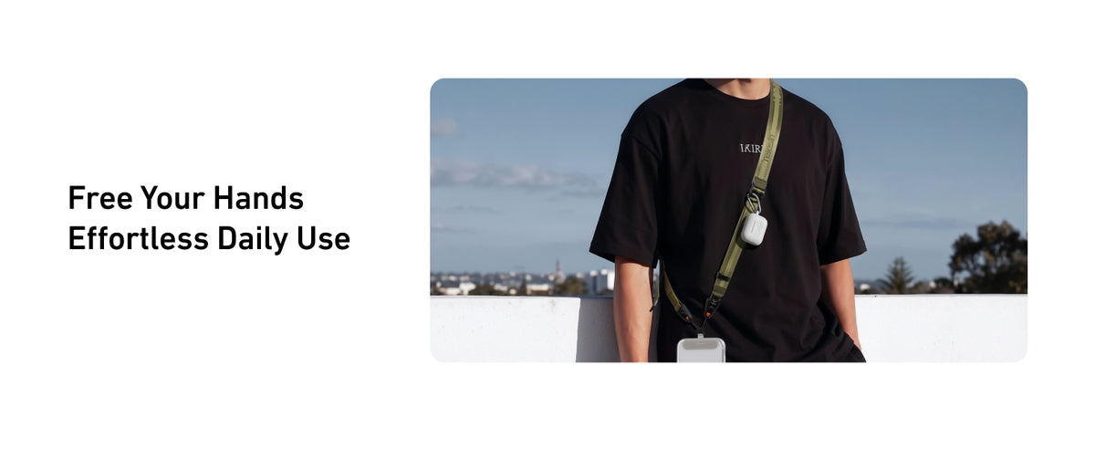 Telesin DisAdv Quick-Release Camera Strap