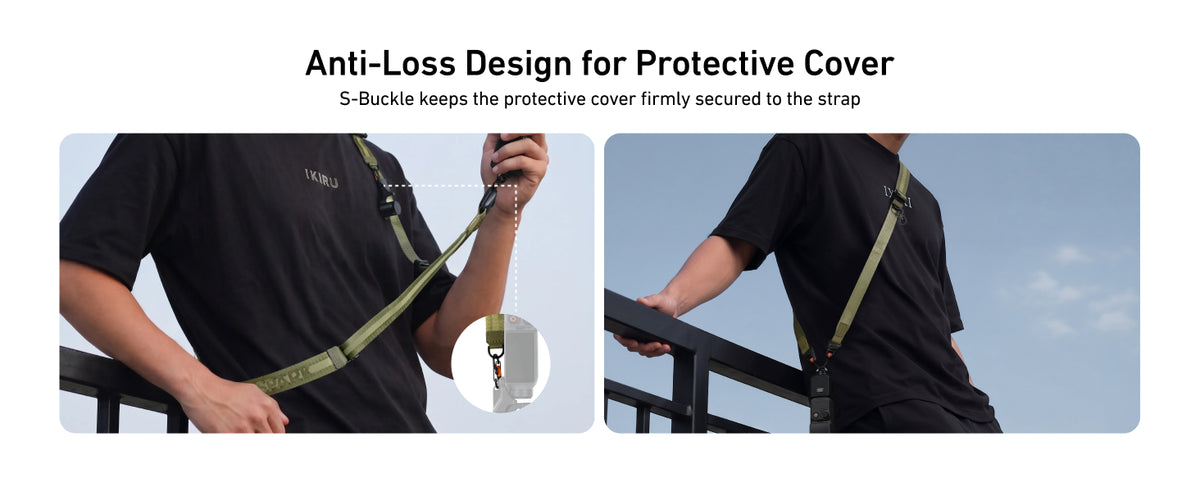 Telesin DisAdv Quick-Release Camera Strap