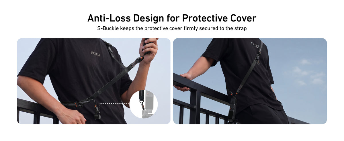 Telesin DisAdv Quick-Release Camera Strap