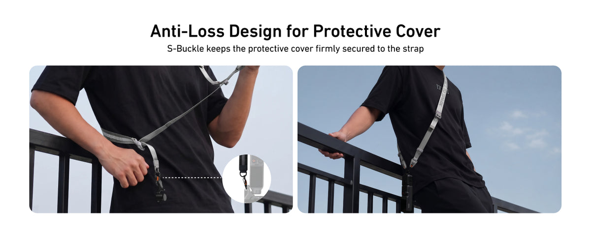 Telesin DisAdv Quick-Release Camera Strap