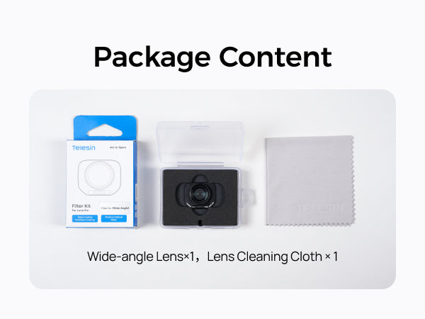 Telesin Wide-angle Lens for Luna Pro