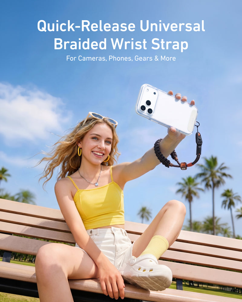 Telesin Quick-Release Universal Wrist Strap - Braided Rope