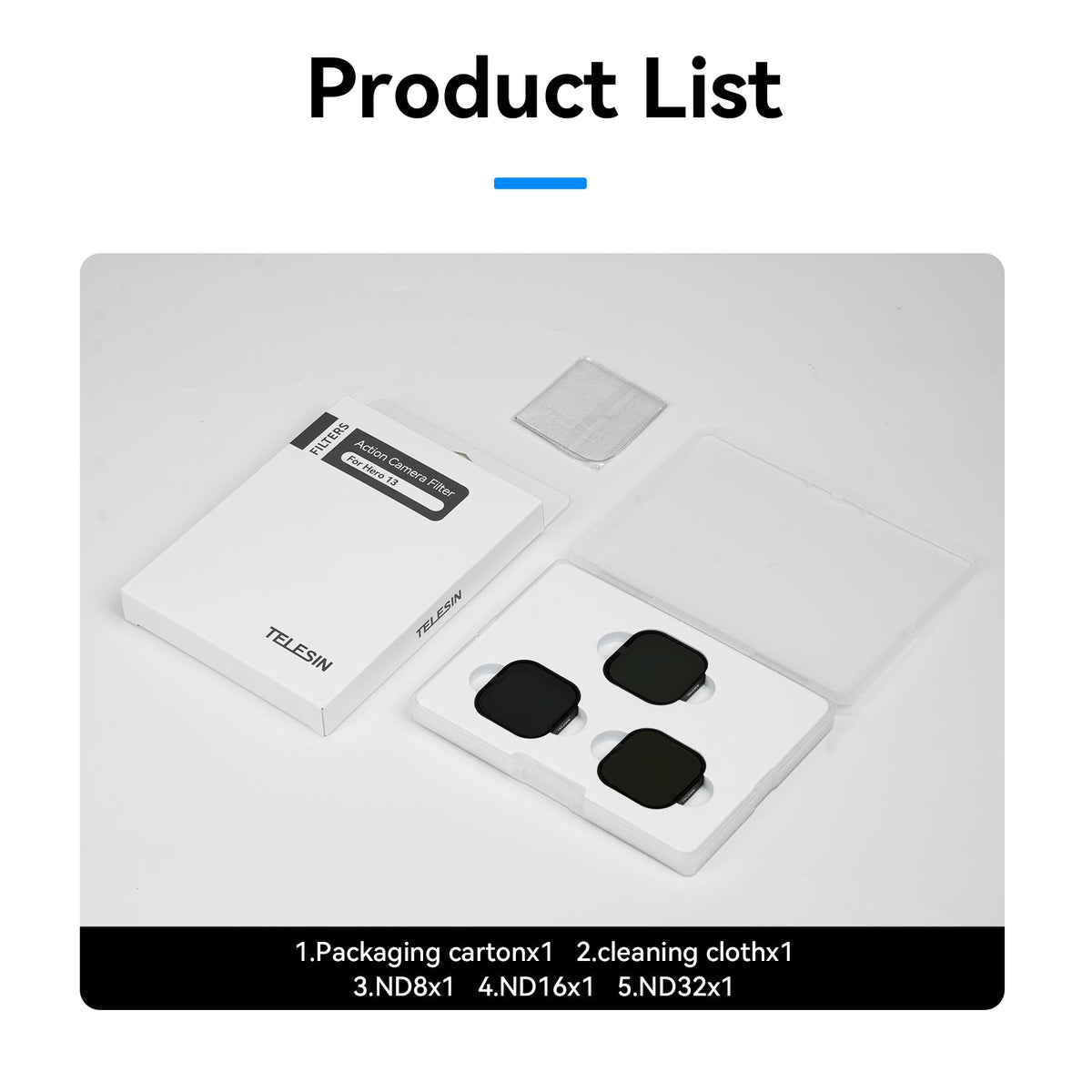 GP HERO 13 filter set telesinstore