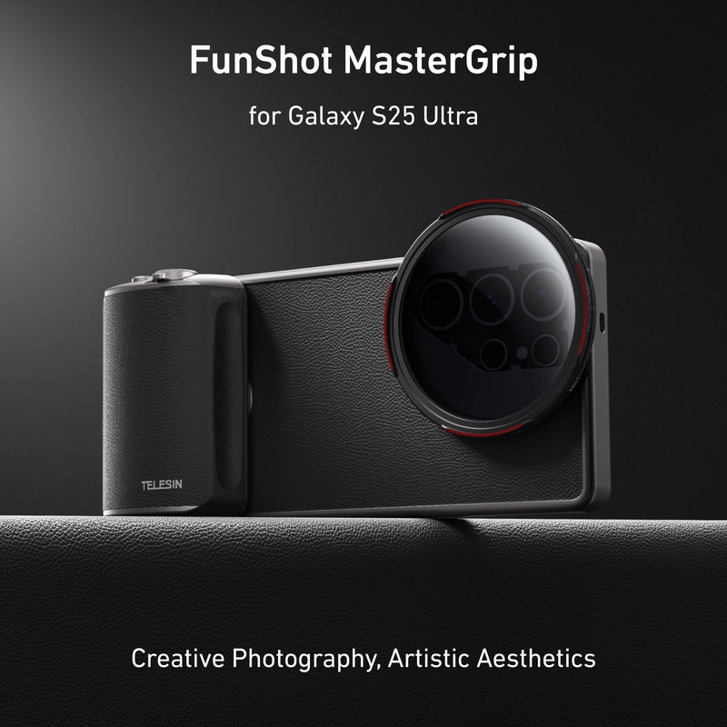 FunShot MasterGrip for Galaxy S25 Ultra（ filter set） telesinstore