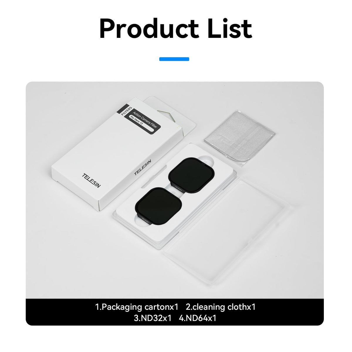 GP HERO 13 filter set telesinstore