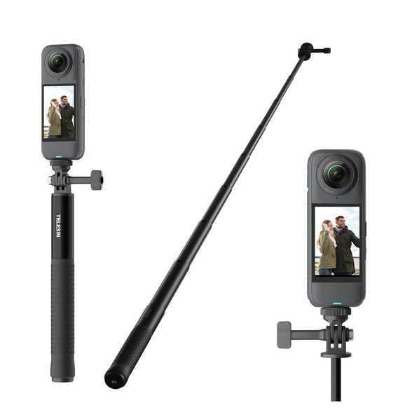 Telesin aluminum alloy high strength selfie stick telesinstore