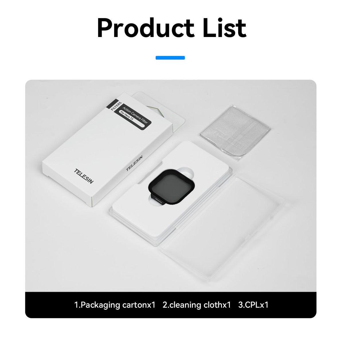 GP HERO 13 filter set telesinstore