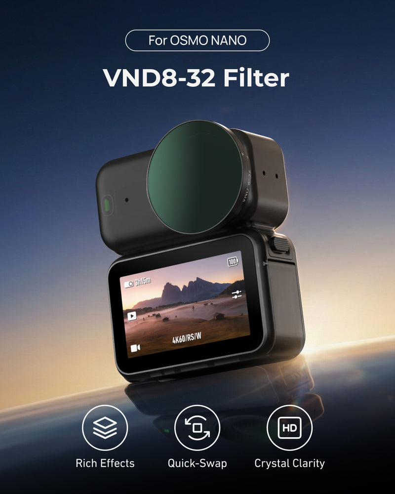 Telesin Nano Series Camera Filter Kit
