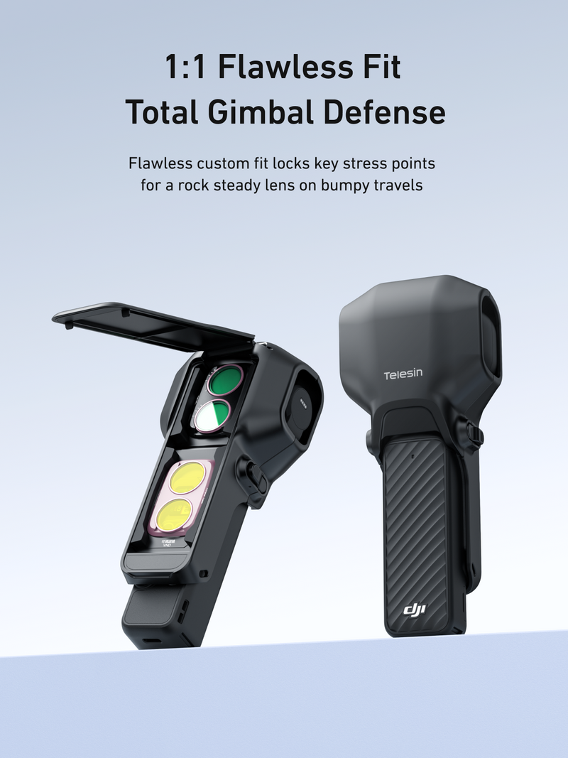 Telesin DisAdv Protective Case for DJI Osmo Pocket 4 Pro
