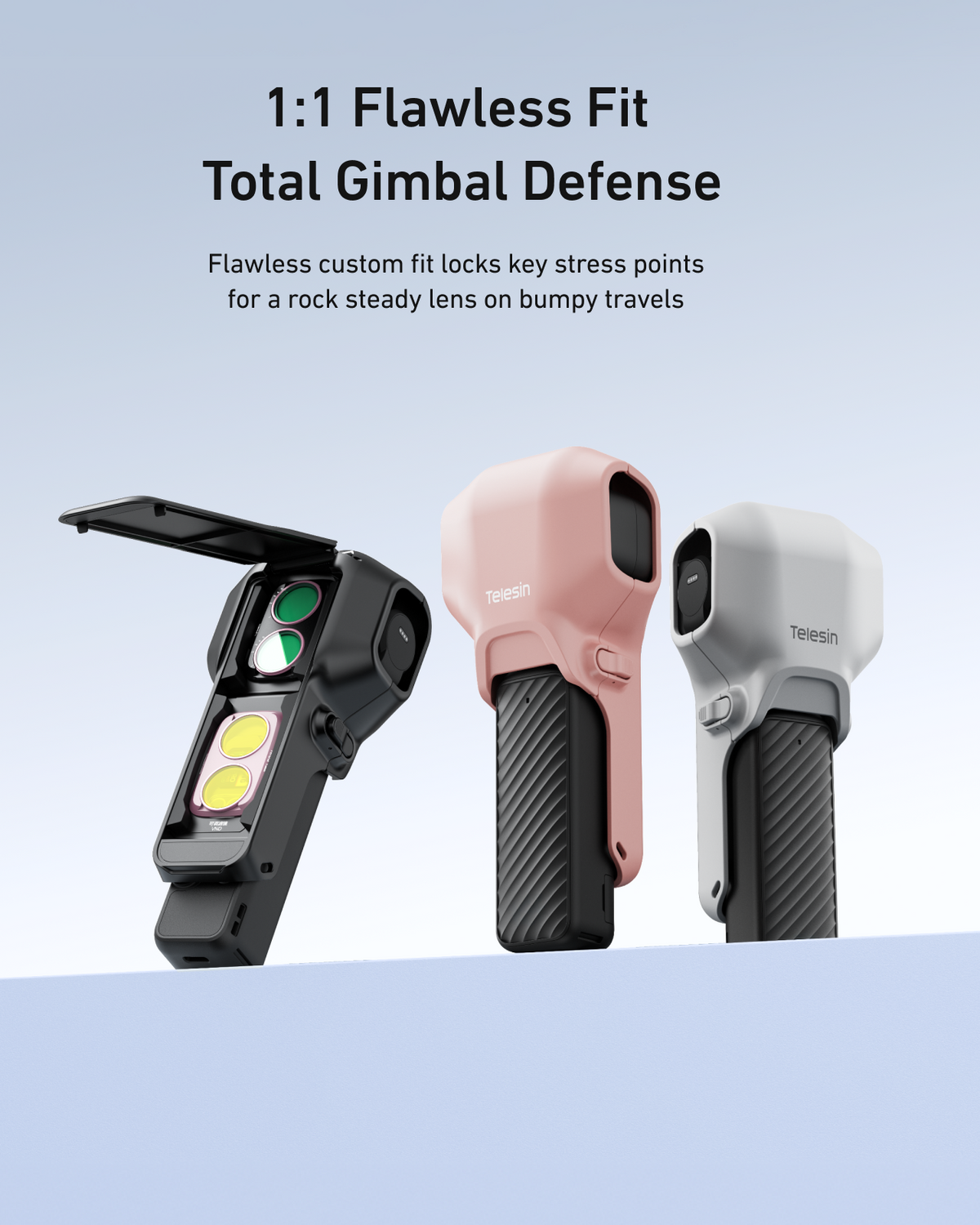 Telesin DisAdv Protective Case for DJI Osmo Pocket 4 Pro