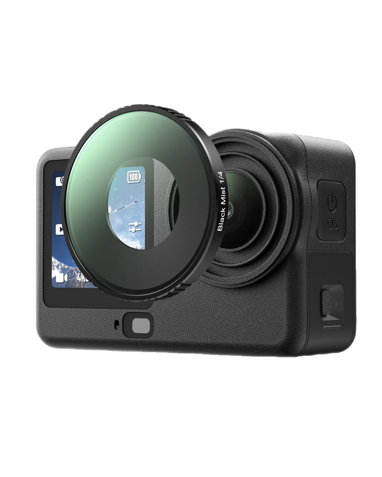 Telesin Black Diffusion 1/4 Filter for Action 6
