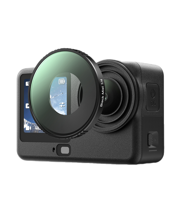 Telesin Black Diffusion 1/4 Filter for Action 6