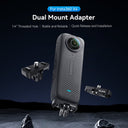 Telesin Dual Mount Adapter For Insta360 X4 telesinstore