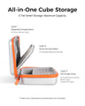 Telesin DisAdv DIY Accessory Storage Bag for Action Cameras