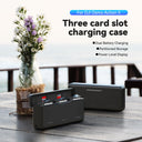 Telesin three card slot charging case for DJI Action 5 telesinstore