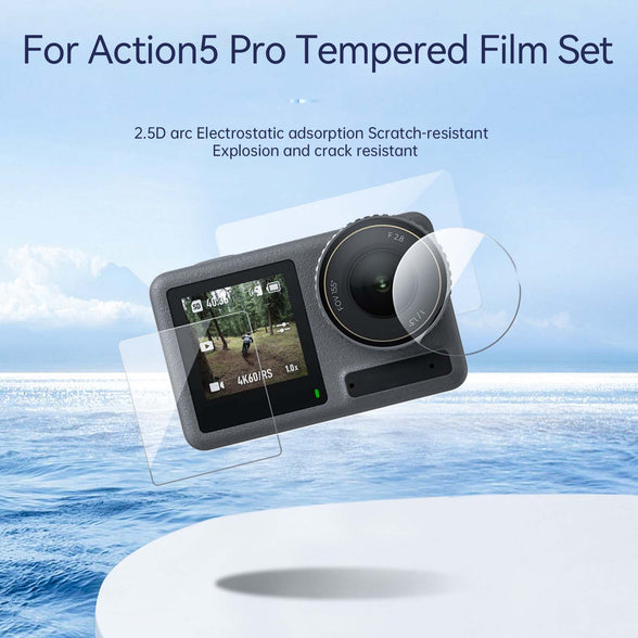 Telesin For Action5 ProTempered Film Set telesinstore