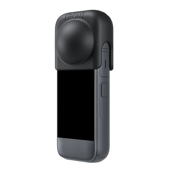 Capa protetora em silicone para lente Telesin para Insta360 X4