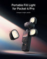 Telesin Dual Mini Fill Light Set for DJI Osmo Pocket 4/4P