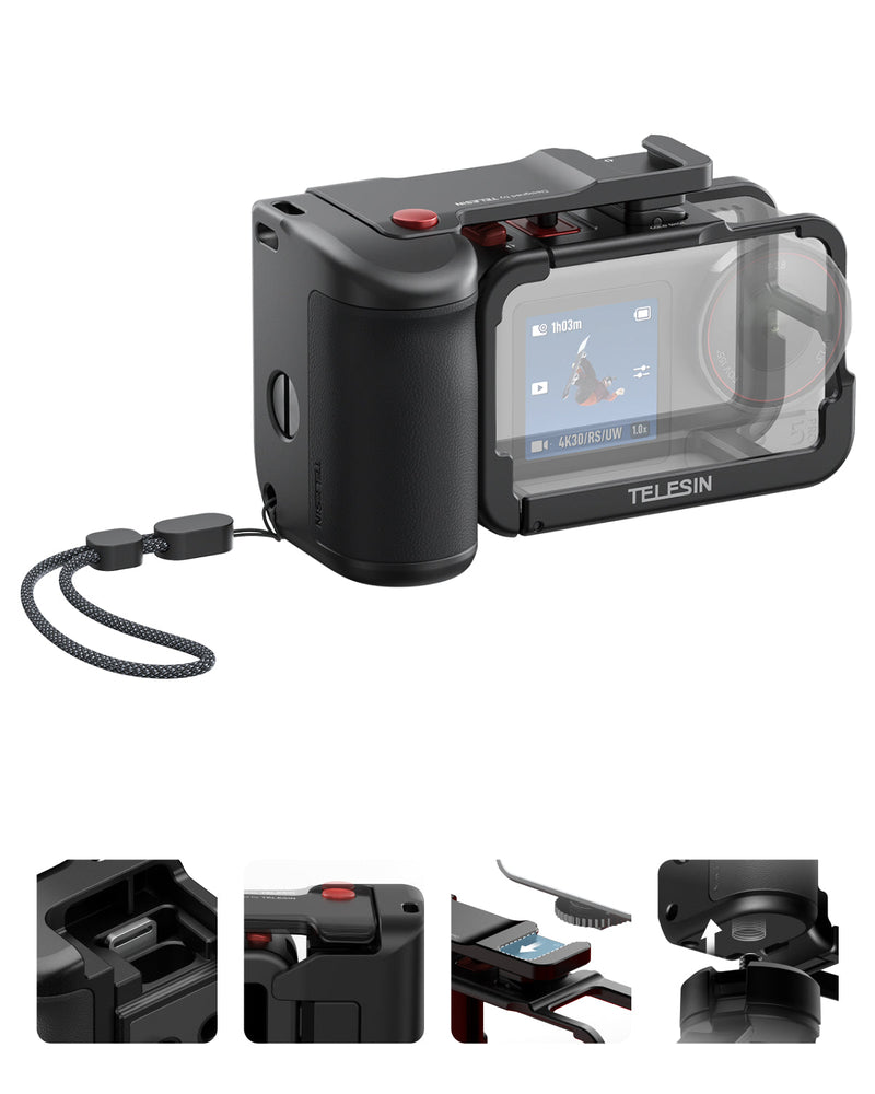 TELESIN StreetGrip Kit for Action 3-5 telesinstore