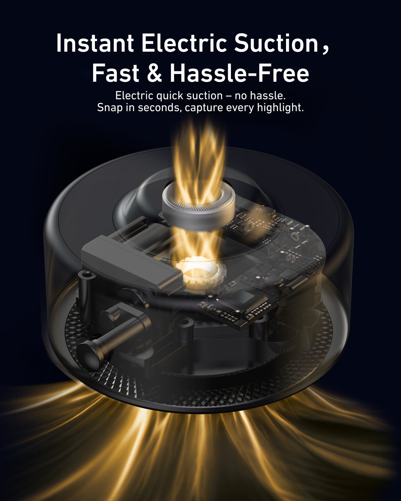 Electric suction cup mount telesinstore