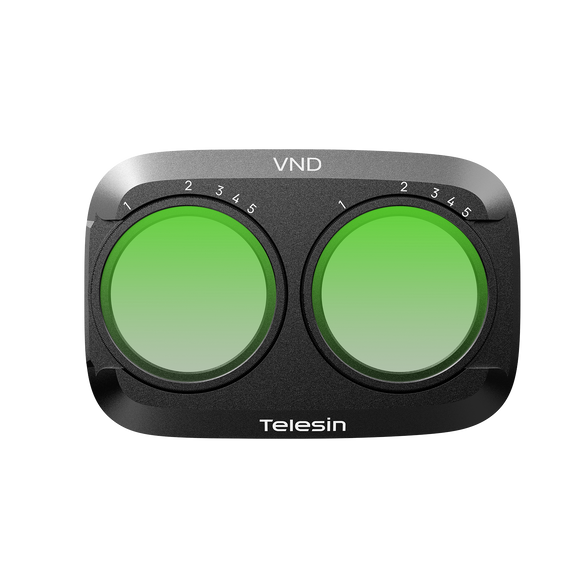 Telesin VND 2-32 Adjustable ND Filter for DJI Osmo Pocket 4P (Black)