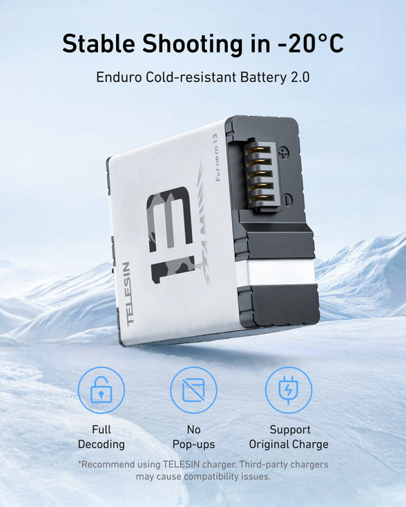 Pocket Battery Charger Case For Hero 13 telesinstore