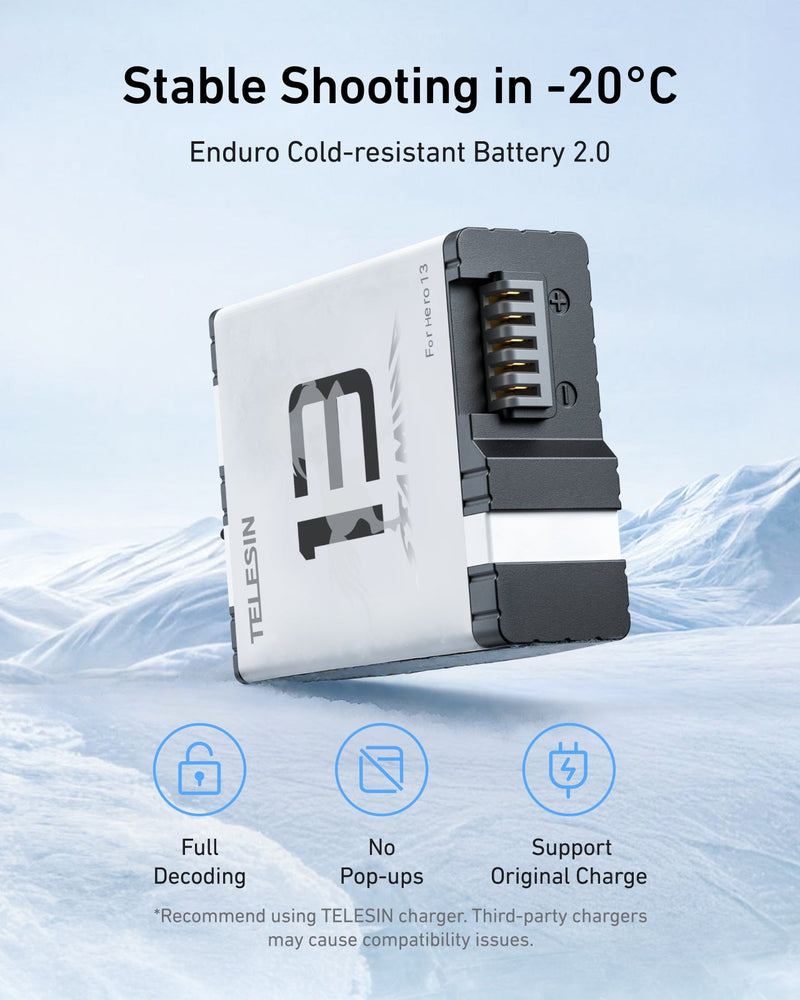 Pocket Battery Charger Case For Hero 13 telesinstore