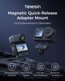 Telesin Dual-Direction Magnetic Quick-Release Base for DJI Osmo Action 6