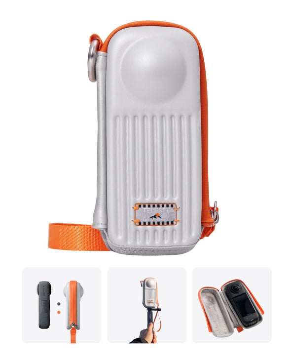 Telesin 360°Camera Storage Bag for X5/ X4/X4 Air(gray)