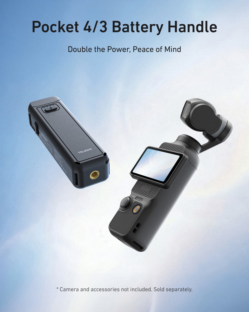 Battery Handle for DJI Osmo Pocket 4/3