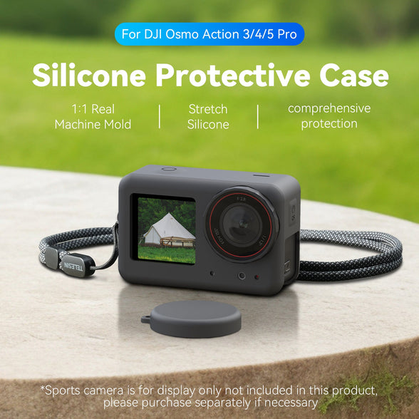 Silicone Protective Case For DJl Osmo Action 3/4/5 Pro telesinstore
