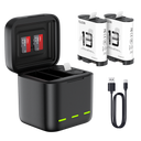 Telesin Retractable charging box for Gopro 13