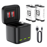 Telesin Retractable charging box for Gopro 13
