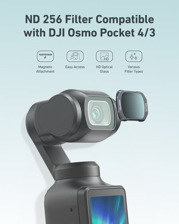 Telesin ND 256 Filter for DJI Osmo Pocket 4/3