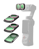 Telesin CPL+VND+1/4 Black Diffusion Filter Kit for Insta360 Luna Ultra
