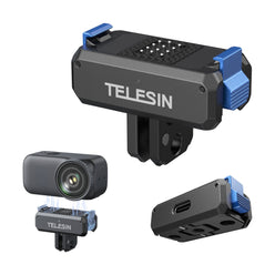 TELESIN Magnetic Quick-Release Charging Adapter Mount for DJI Osmo Nano