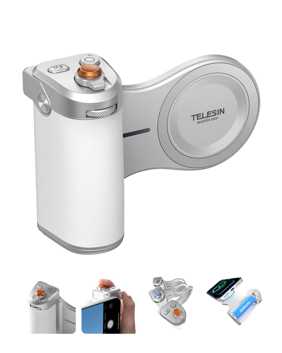 Telesin Magnetic Pro Shot Imaging Camera Grip