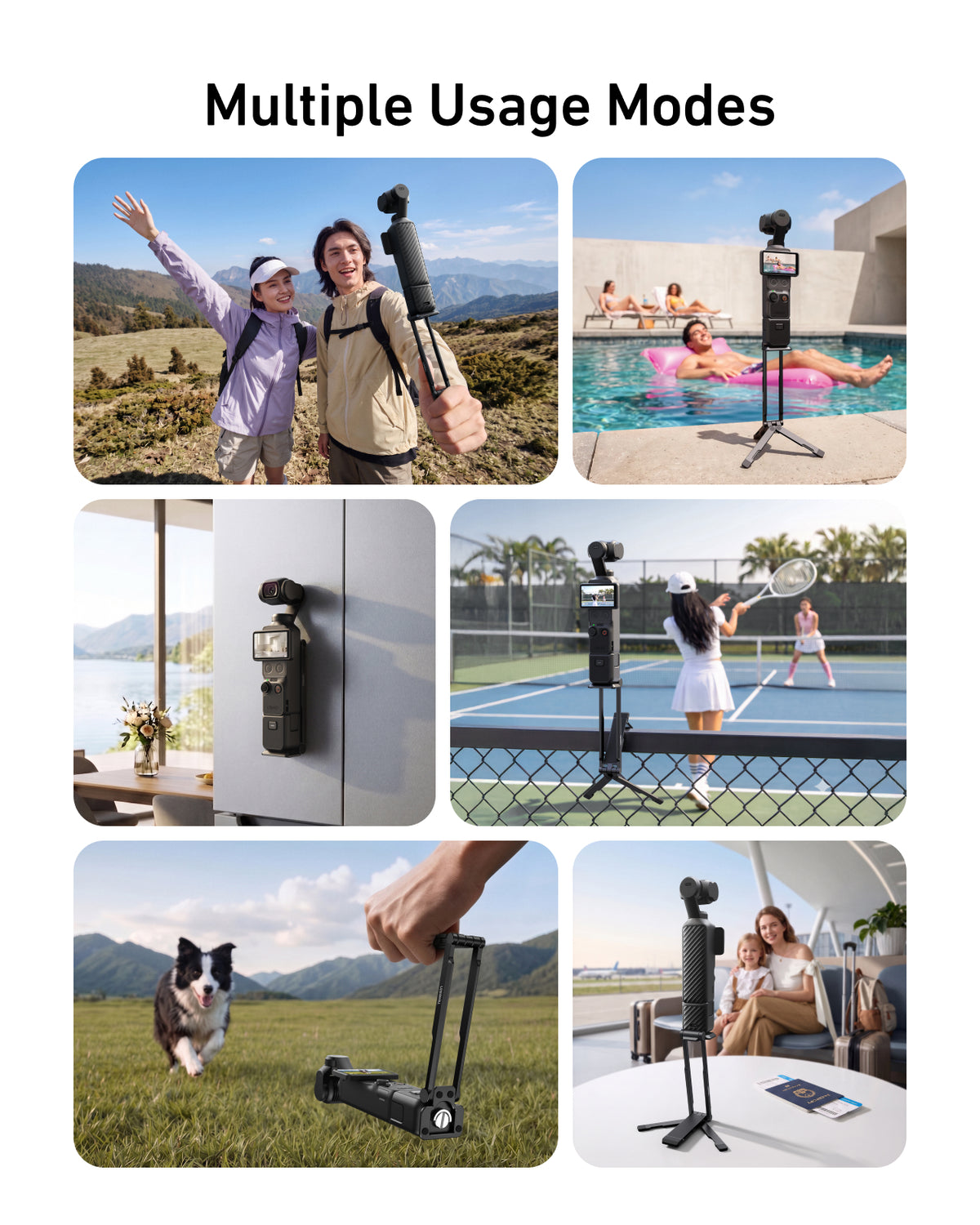 Telesin Magnetic Tripod for Pocket 4P / 4 / 3