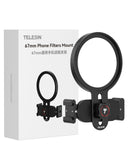 TELESIN Phone Filters Mount with adjustable knob for shake-free smartphone filming