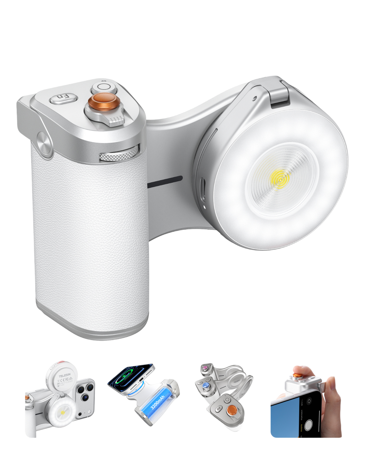 Telesin Magnetic Pro Shot Imaging Camera Grip