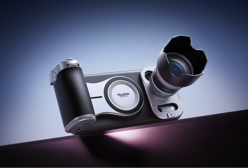 iPhone 18 Pro Master Grip +
2X Telephoto Lens