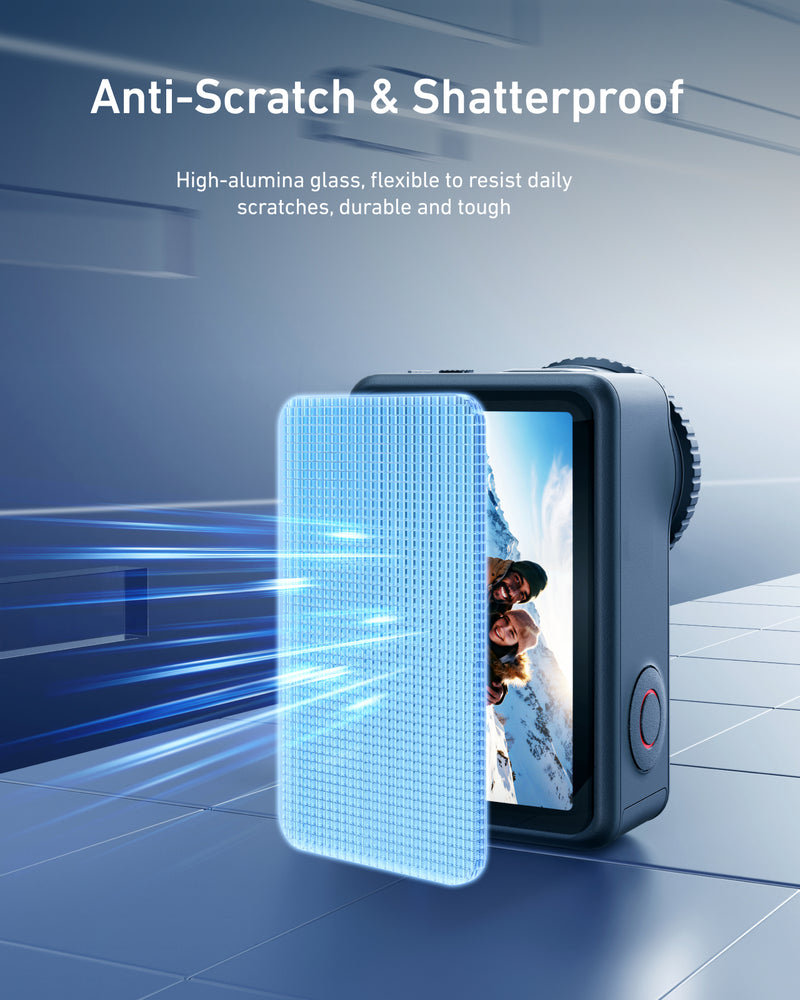 Tempered Glass Screen Protector for DJI Osmo Action 6