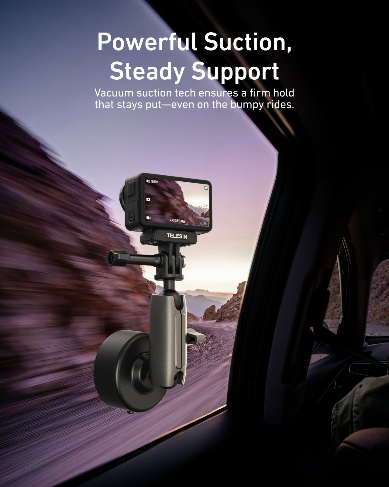 Electric suction cup mount telesinstore