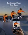 Telesin 2 In 1 Magnetic Flashlight & Selfie Light