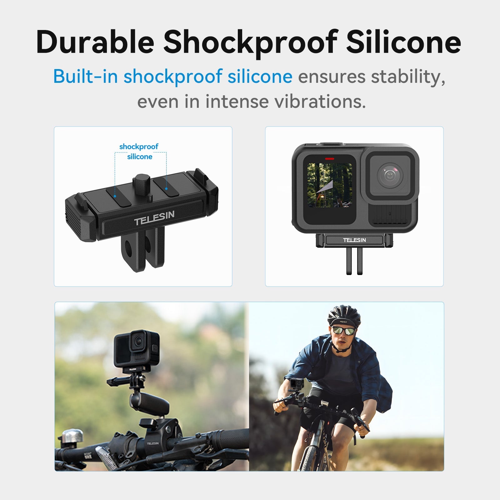 Metal Magnetic Quick Release Mount for Hero 13 telesinstore