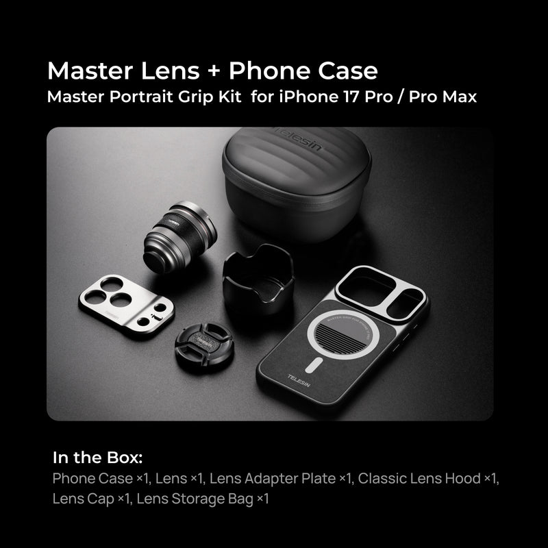Master Portrait Grip Kit for iPhone 17 Pro / Pro Max