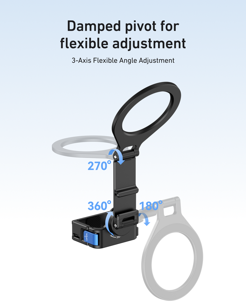Telesin Magnetic Extension Frame Mount Stand For DJI Osmo Pocket 4P/ 4/ 3