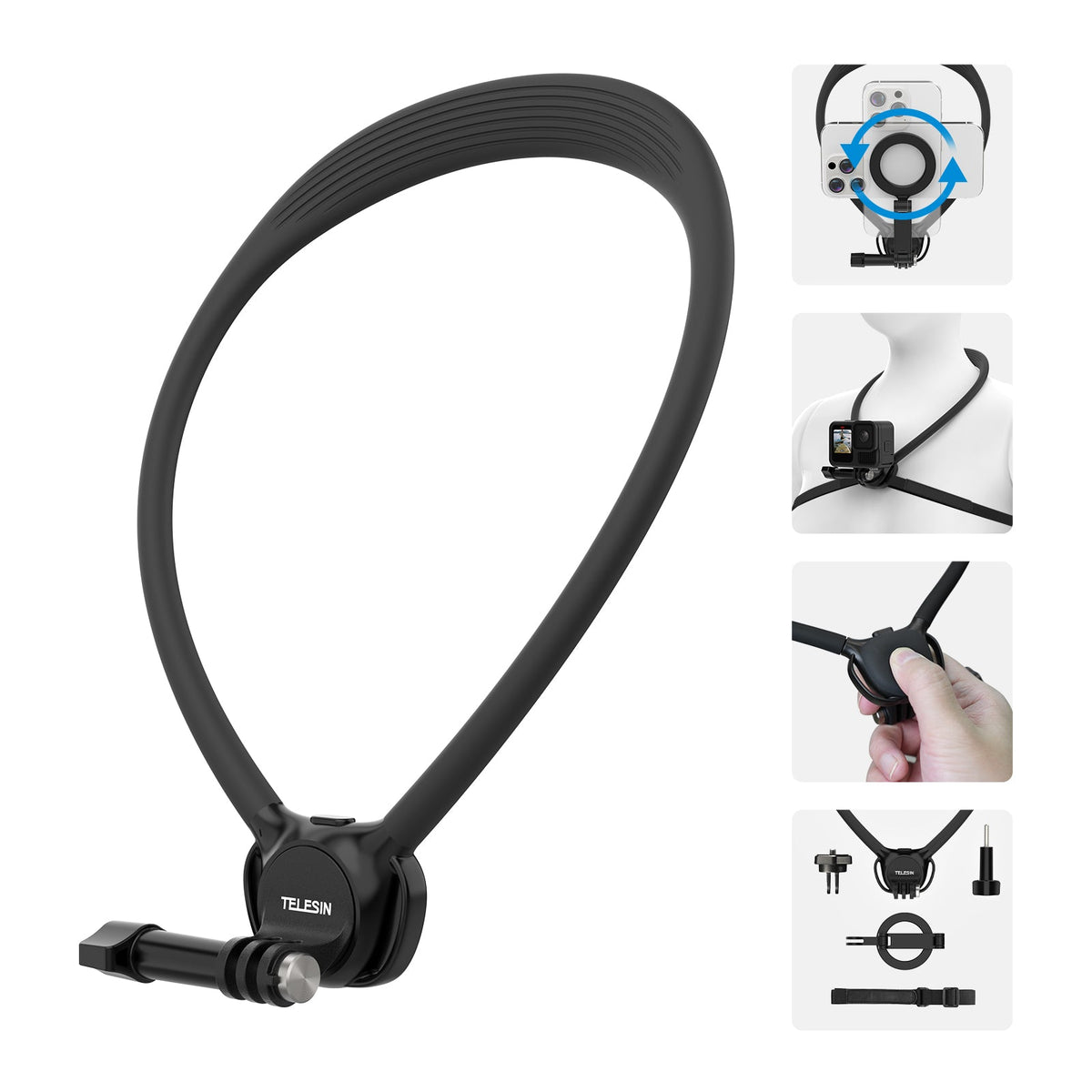 TELESIN Action Camera Neck Holder SE 2.0 telesinstore