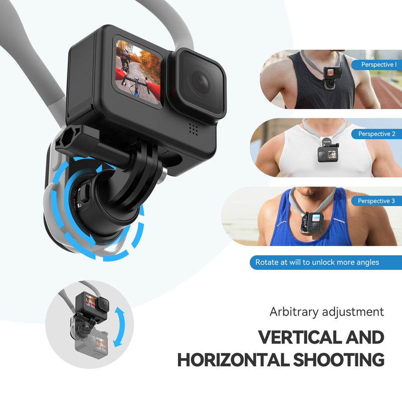 TELESIN Quick Release Neck Mount for Action Cameras (2.0) TELESIN