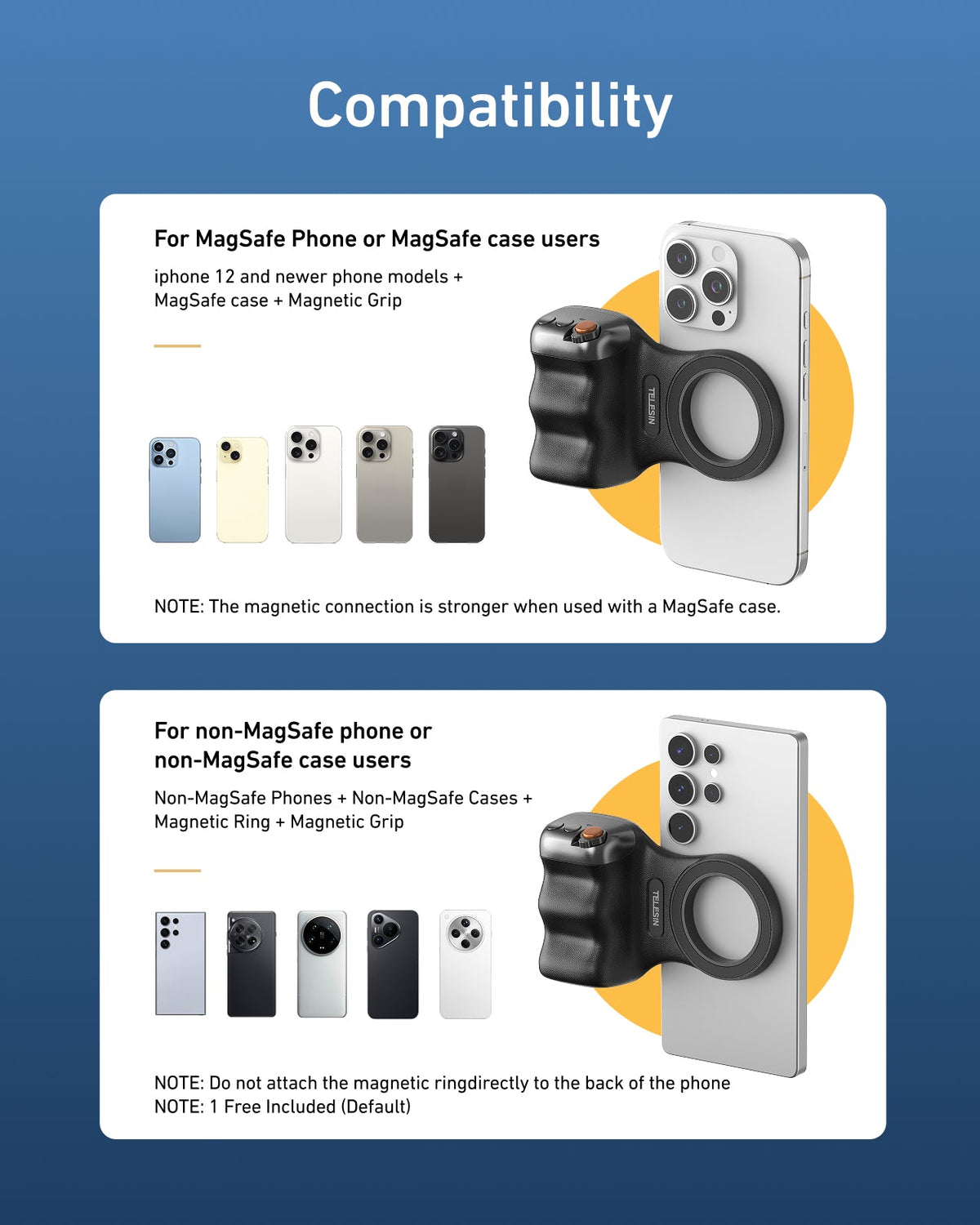 Fun Shot Magnetic Grip 2(Black) telesinstore